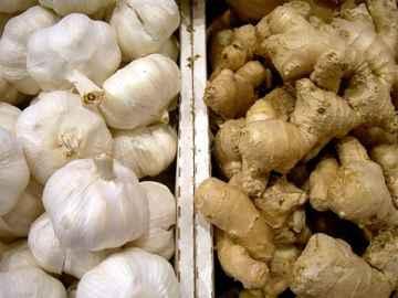 garlic:ginger