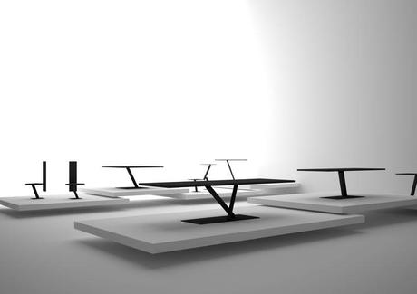 Furniture forms based on chrystals at Milan Design Week 2013