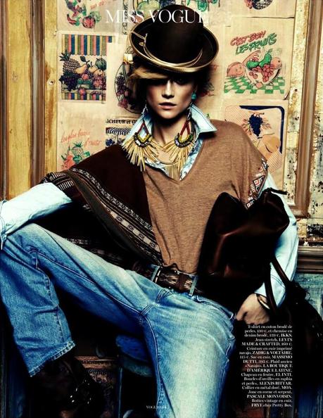 Kasia Struss by Knoepfel & Indlekofer for Vogue Paris April 2013 2