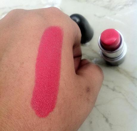 MAC Party Parrot Lipstick - Review, Swatches