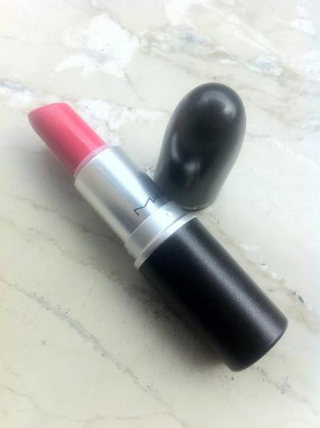 MAC Party Parrot Lipstick - Review, Swatches