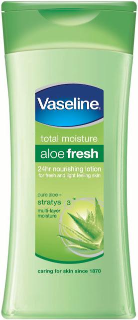 New Launch - Vaseline® Total Moisture Aloe Fresh with STRATYS-3 technology