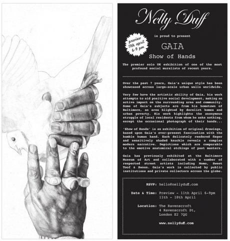 NELLY DUFF GAIA SHOWOFHANDS 526x551 Exhibition: Gaia ‘A Show of Hands’
