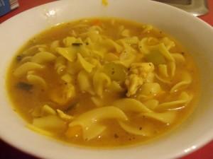 chicken salsa noodle soup