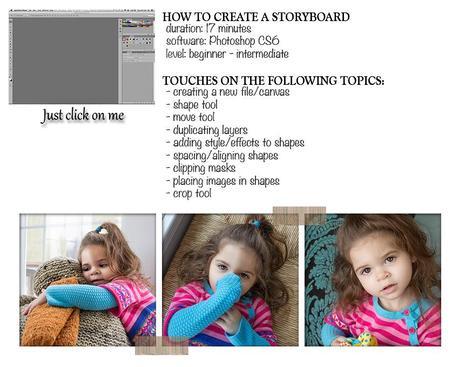 Storyboard tutorial for flickr