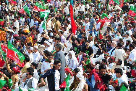 PTI mass rally 