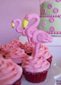 Flamingo Cupcakes