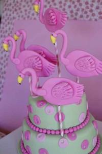 Flamingo Cake