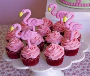 Flamingo Cupcakes