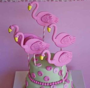 Flamingo Cake