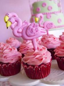 Flamingo Cupcakes