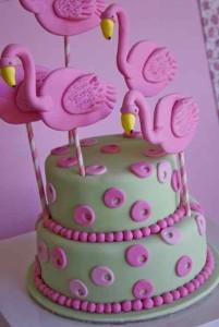 Flamingo Cake