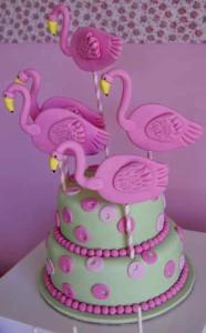 Flamingo Cake