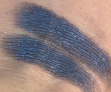 Loreal Infallible Eye Shadow 006 All Night Blue Swatches