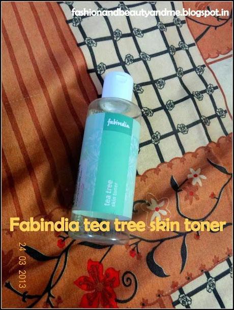 Fabindia tea tree skin toner