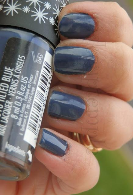 Gosh Limited Edition 618 Tilted Blue Nail Polish Swatches