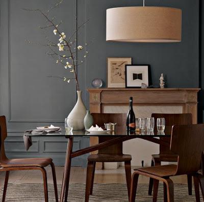 Modern Drum Pendants for Dining Rooms