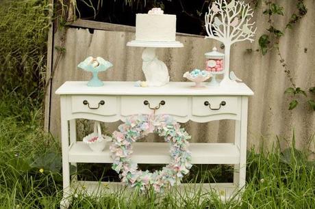 Easter Table by 3's A Party Candy Buffets and Party Supplies