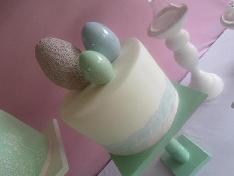 Pretty Mint and Pastel Easter by Cakes by Joanne Charmand