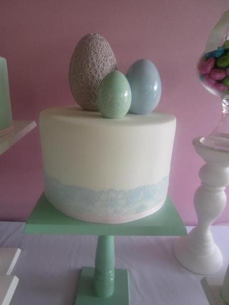 Pretty Mint and Pastel Easter by Cakes by Joanne Charmand