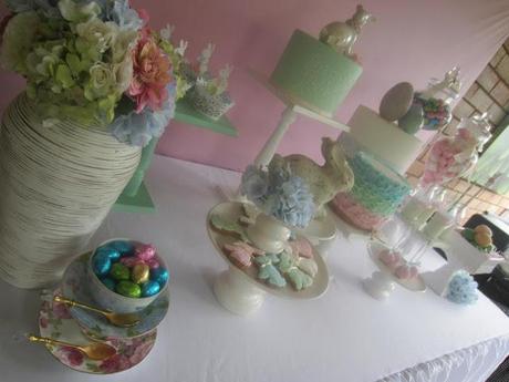 Pretty Mint and Pastel Easter by Cakes by Joanne Charmand