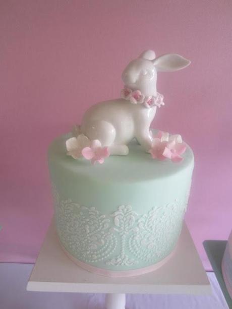 Pretty Mint and Pastel Easter by Cakes by Joanne Charmand