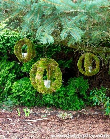 Outdoor Moss Candle Orbs - Paperblog