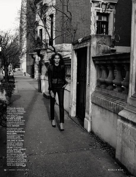 Joan Smalls by Richard Bush for Vogue Russia April 2013 6