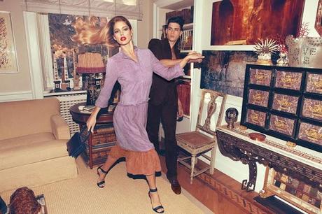 DOUTZEN KROES FOR BRUNO MAGLI SPRING 2013 CAMPAIGN