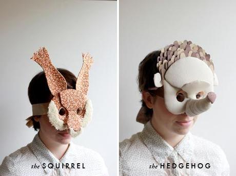 2 DIY animals masks