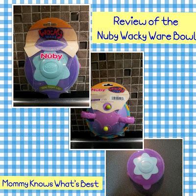 Mealtime Fun for Kids: Nuby Wacky Ware Bowl with Lid