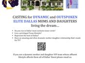 Casting Call: Mother/Daughter Reality Show