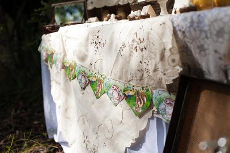 Vintage Easter Table by Hanging Pretty and Two Red Sparrows