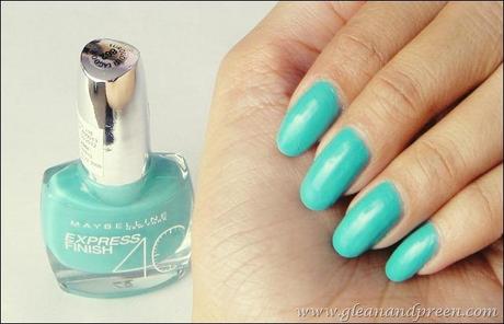 Maybelline Express Finish Turquoise Lagoon