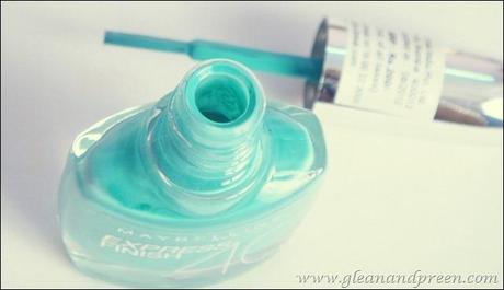 Maybelline Express Finish Turquoise Lagoon Review