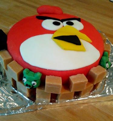 Ta-dah! Tuesday - Angry Birds Cake
