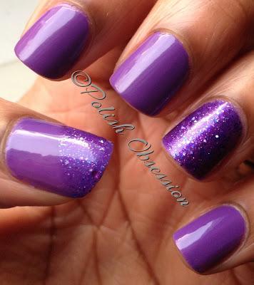 OPI Pack Your Booty Shorts & Smitten Polish Lovely Lilacs