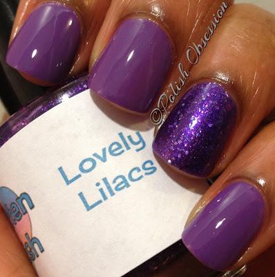 OPI Pack Your Booty Shorts & Smitten Polish Lovely Lilacs