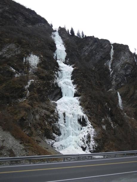 Frozen Bridal Veil Falls