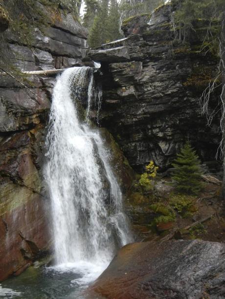 Water Fall at Glacier National Park