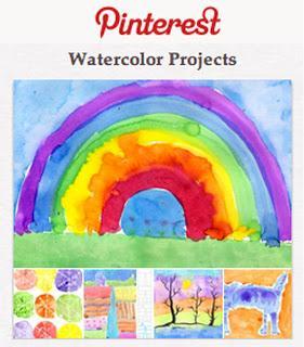 New Watercolor on Pinterest Page