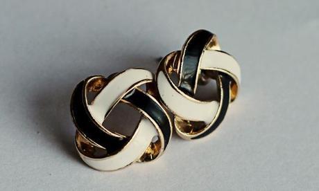 a photo of monochrome earrings from smashglam