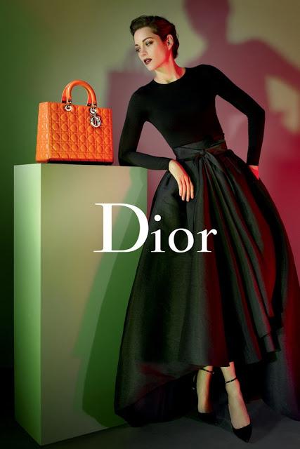 MARION COTILLARD FOR “LADY DIOR” HANDBAGS 2013 CAMPAIGN