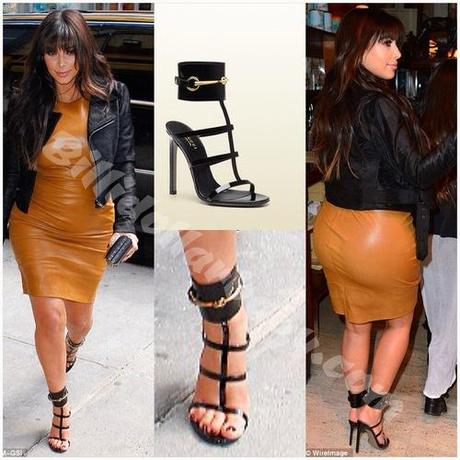 Kim Kardashian’s Maternity Style in NYC as she visits Good...