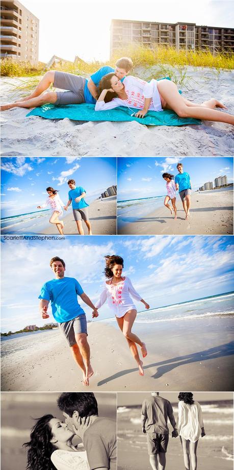 Lauren & Taylor are engaged! // Jacksonville Beach Wedding Photographer