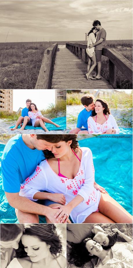 Lauren & Taylor are engaged! // Jacksonville Beach Wedding Photographer