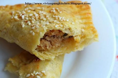 Tuna Turnover with Quick & Easy Flaky Pastry (Delia Smith)