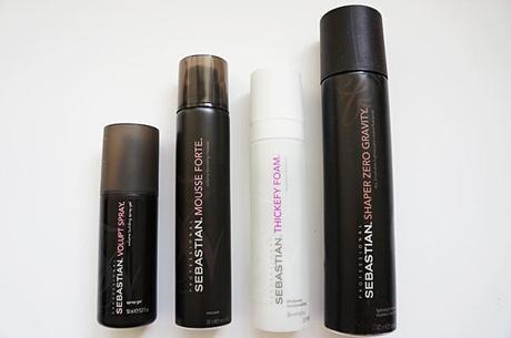 Sebastian professional hair styling products