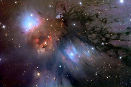 N2170 photography. Picture taken with Hubble Telescope 
