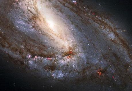 M66 photography. Picture taken with Hubble Telescope 